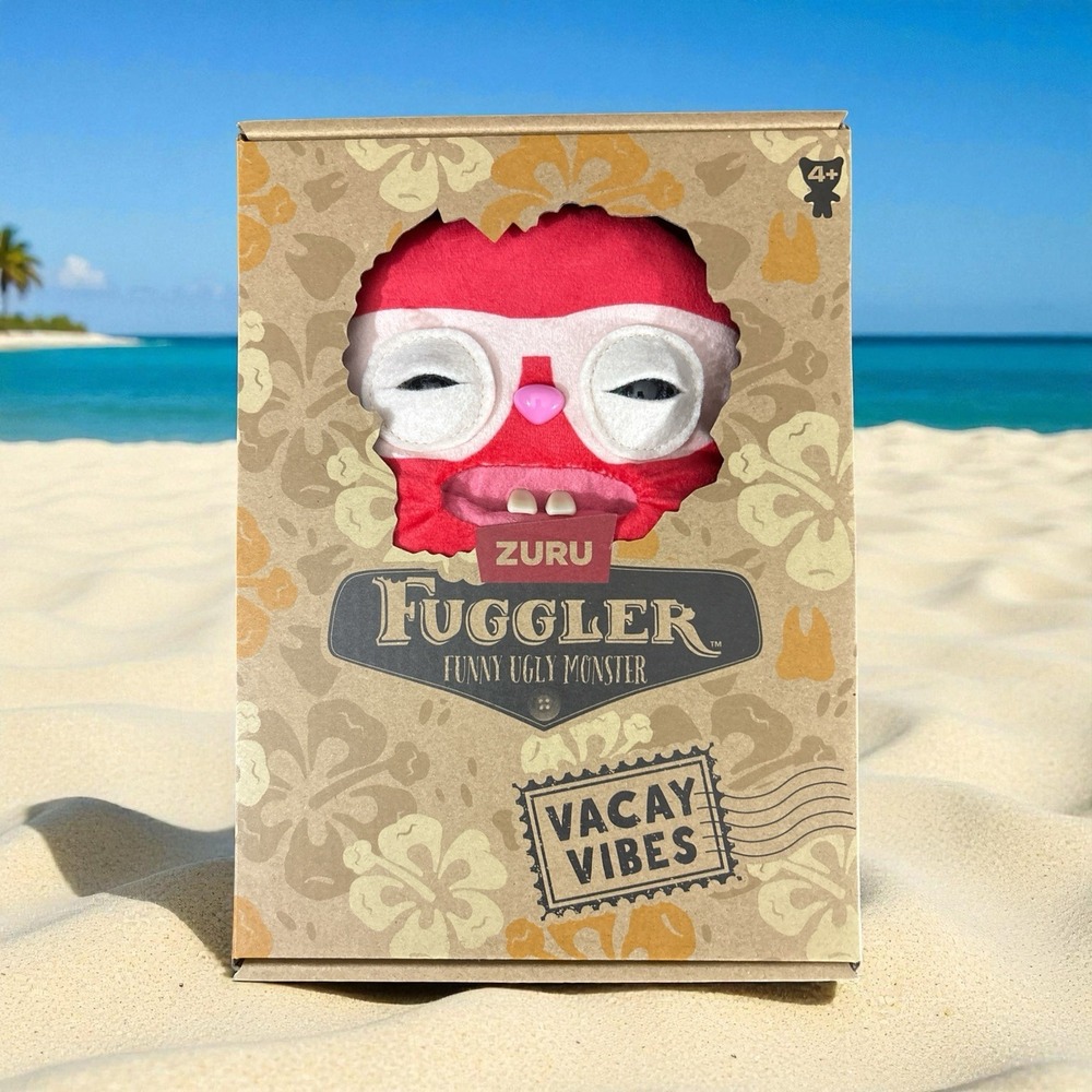 Zuru Fuggler VACAY VIBES FUNNY UGLY MONSTER HTF RABID‎ RABBIT